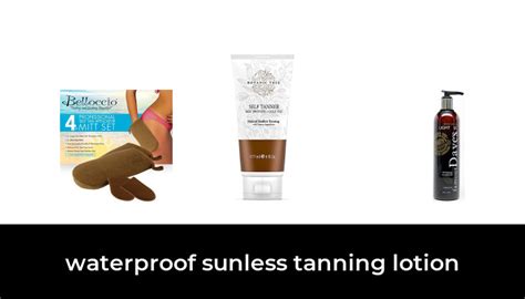 waterproof instant tan.